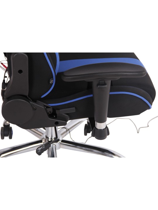 Scaun de birou Tesatura Limit XM, negru/albastru