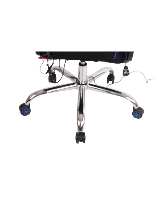 Scaun de birou Tesatura Limit XM, negru/albastru