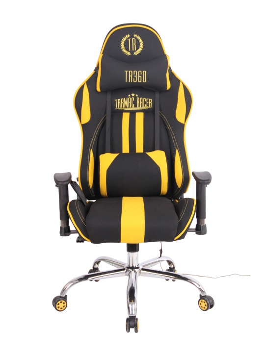 Scaun de birou Tesatura Limit XM, negru/galben