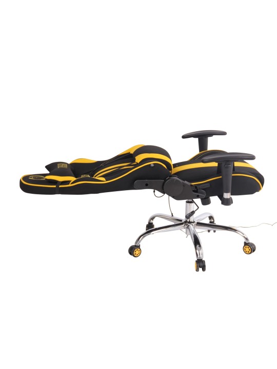 Scaun de birou Tesatura Limit XM, negru/galben