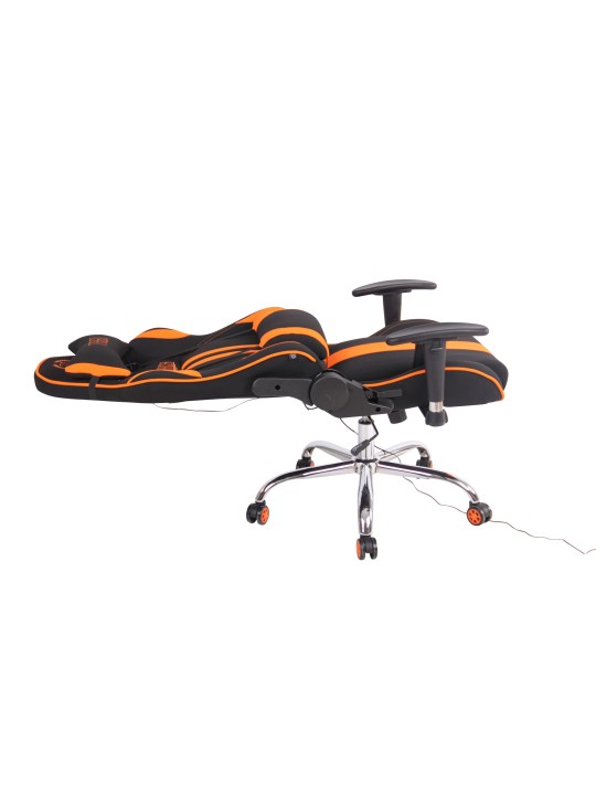 Scaun de birou Tesatura Limit XM, negru/portocaliu