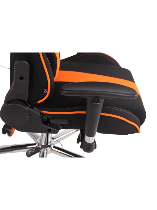 Scaun de birou Tesatura Limit XM, negru/portocaliu