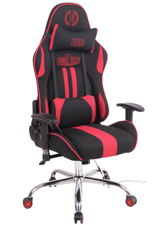 Scaun de birou Tesatura Limit XM, negru/roșu