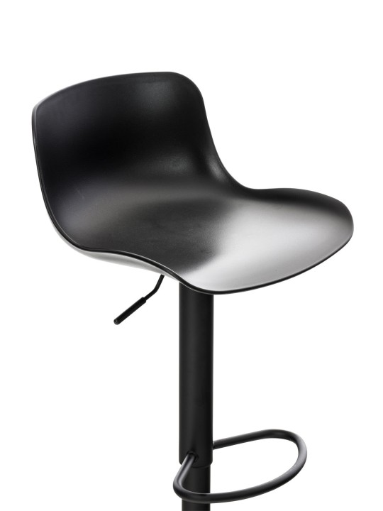 Set 2 scaune de bar Almada, negru