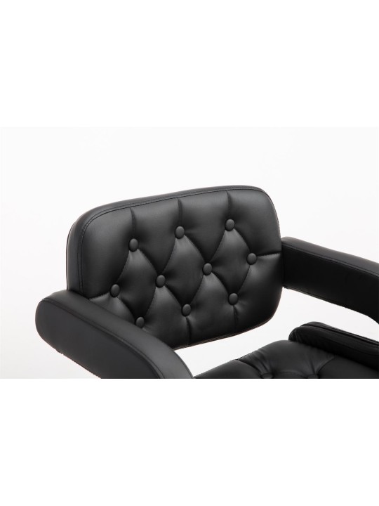 Set 2 scaune de bar Dublin C, negru Set 2 scaune de bar Dublin C, negru