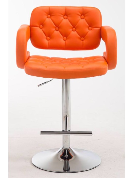 Set 2 scaune de bar Dublin C, portocaliu Set 2 scaune de bar Dublin C, portocaliu