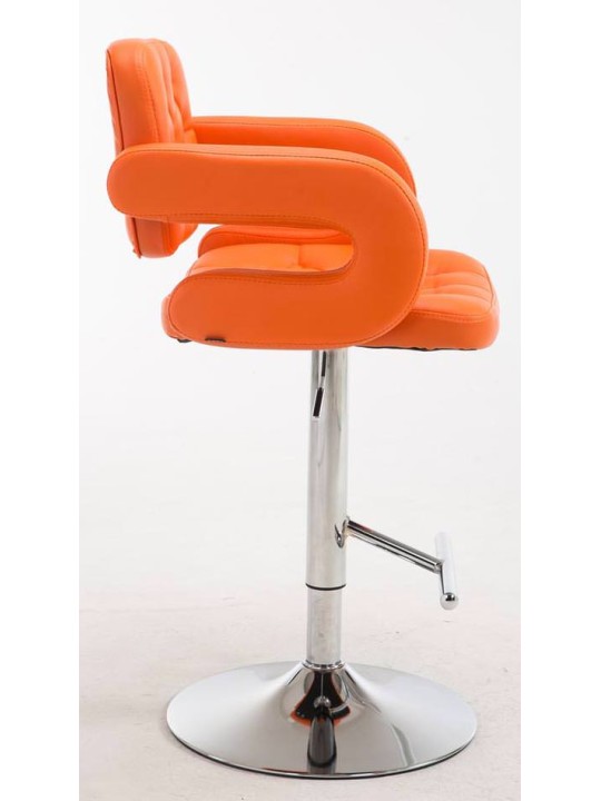 Set 2 scaune de bar Dublin C, portocaliu Set 2 scaune de bar Dublin C, portocaliu