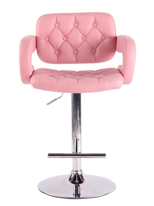 Set 2 scaune de bar Dublin C, roz