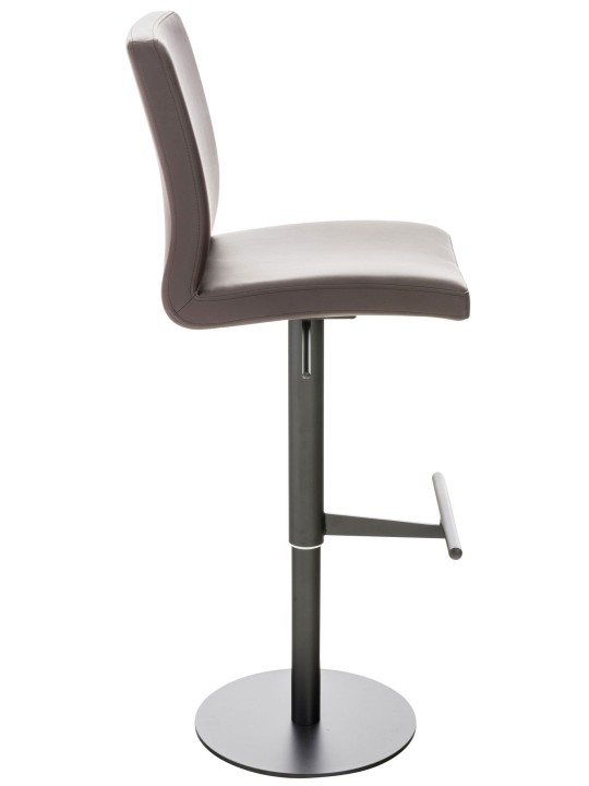 Scaun de bar Cadiz imitatie piele, maro