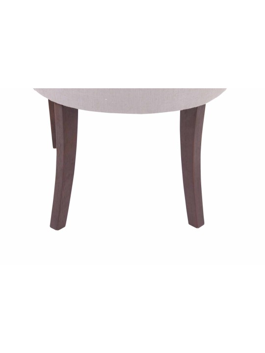 Set 2 scaune de sufragerie Aberdeen stofa antic, gri