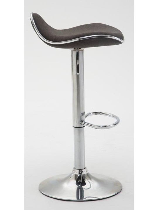 Set 2 scaune de bar Shanghai material C, gri închis