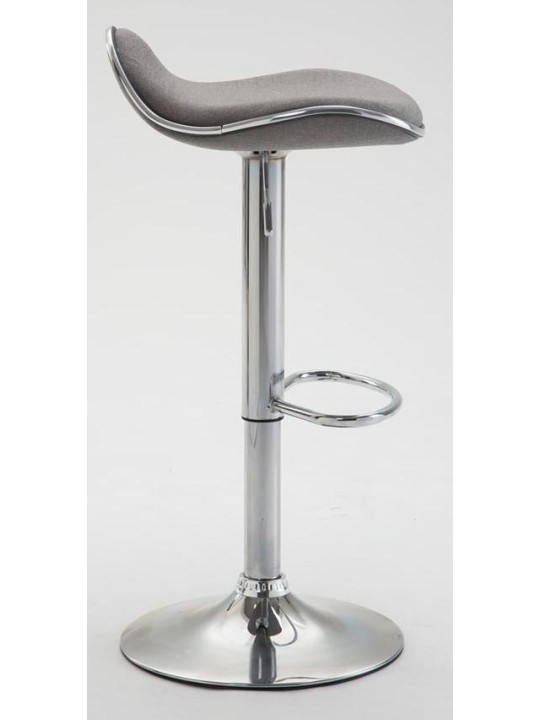 Set 2 scaune de bar Shanghai material C, gri deschis Set 2 scaune de bar Shanghai material C, gri deschis