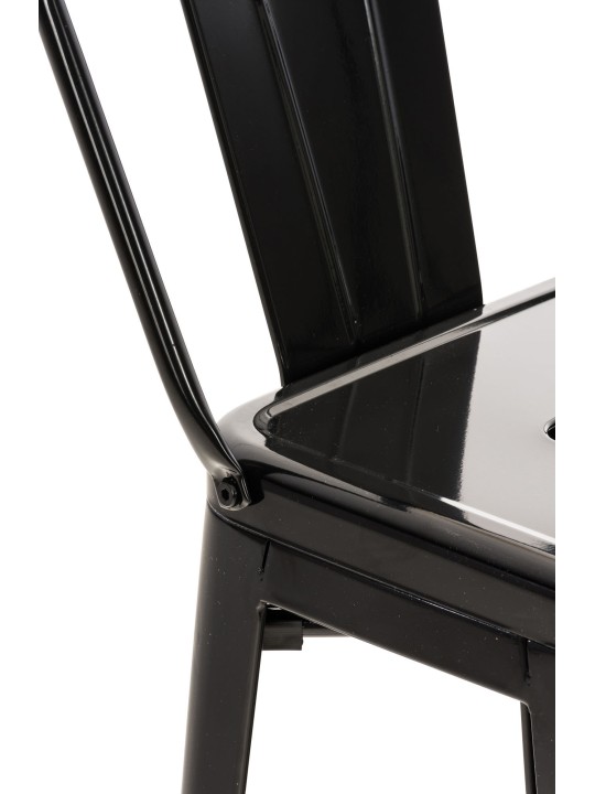 Scaun de bar Mason, negru