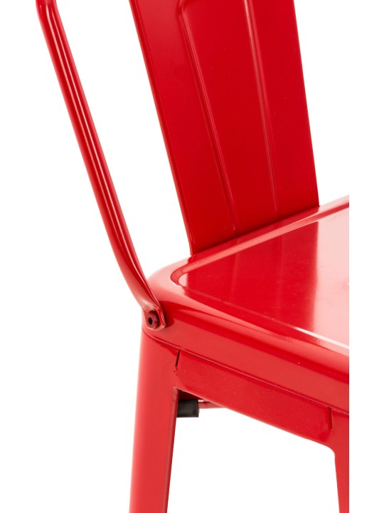 Set 2 scaune de bar Mason, roșu