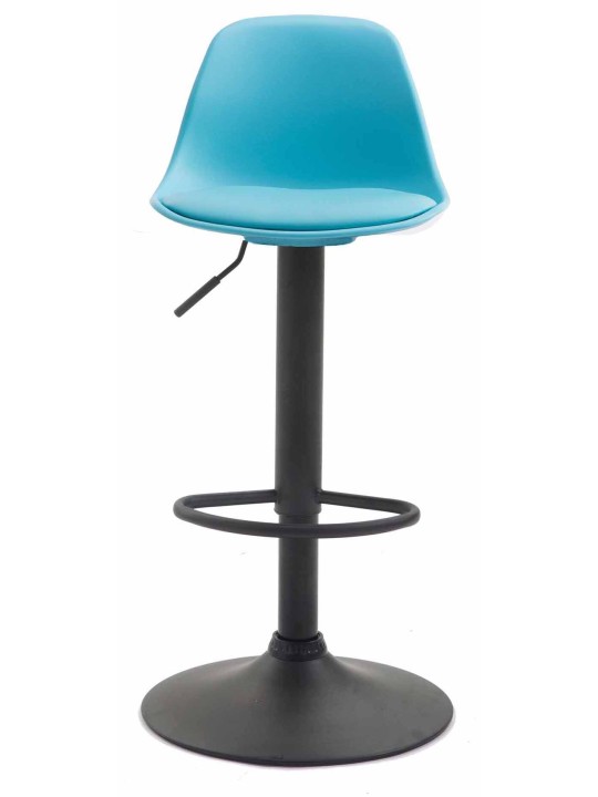 Set 2 scaune de bar Kiel plastic, albastru Set 2 scaune de bar Kiel plastic, albastru