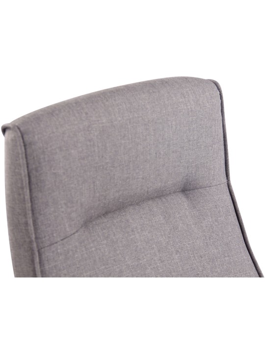 Scaun de birou țesătură Portland cu funcție de masaj, gri