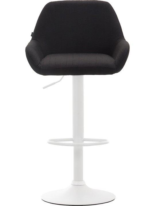 Scaun de bar tesatura Braga, negru