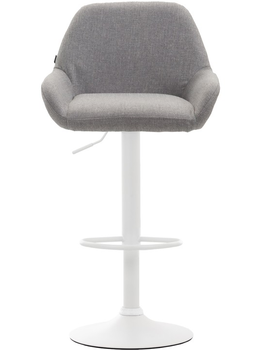 Scaun de bar tesatura Braga, gri