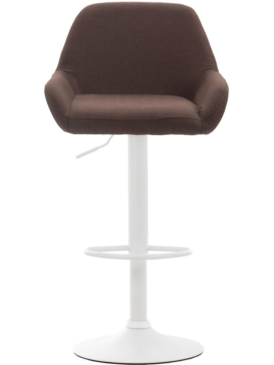 Scaun de bar tesatura Braga, maro