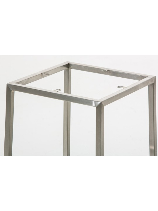 Set 2 scaune de bar Montreal 85 stofa otel inoxidabil, albastru