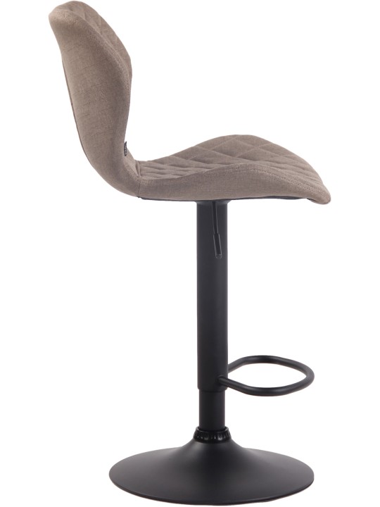 Scaun bar stofa pluta, taupe Scaun bar stofa pluta, taupe