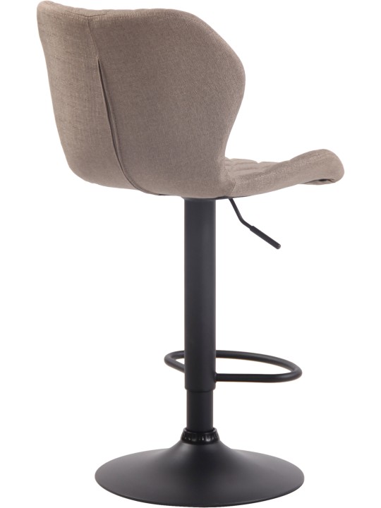 Scaun bar stofa pluta, taupe Scaun bar stofa pluta, taupe