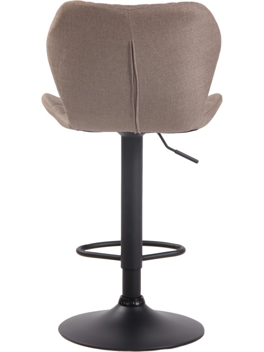 Scaun bar stofa pluta, taupe Scaun bar stofa pluta, taupe