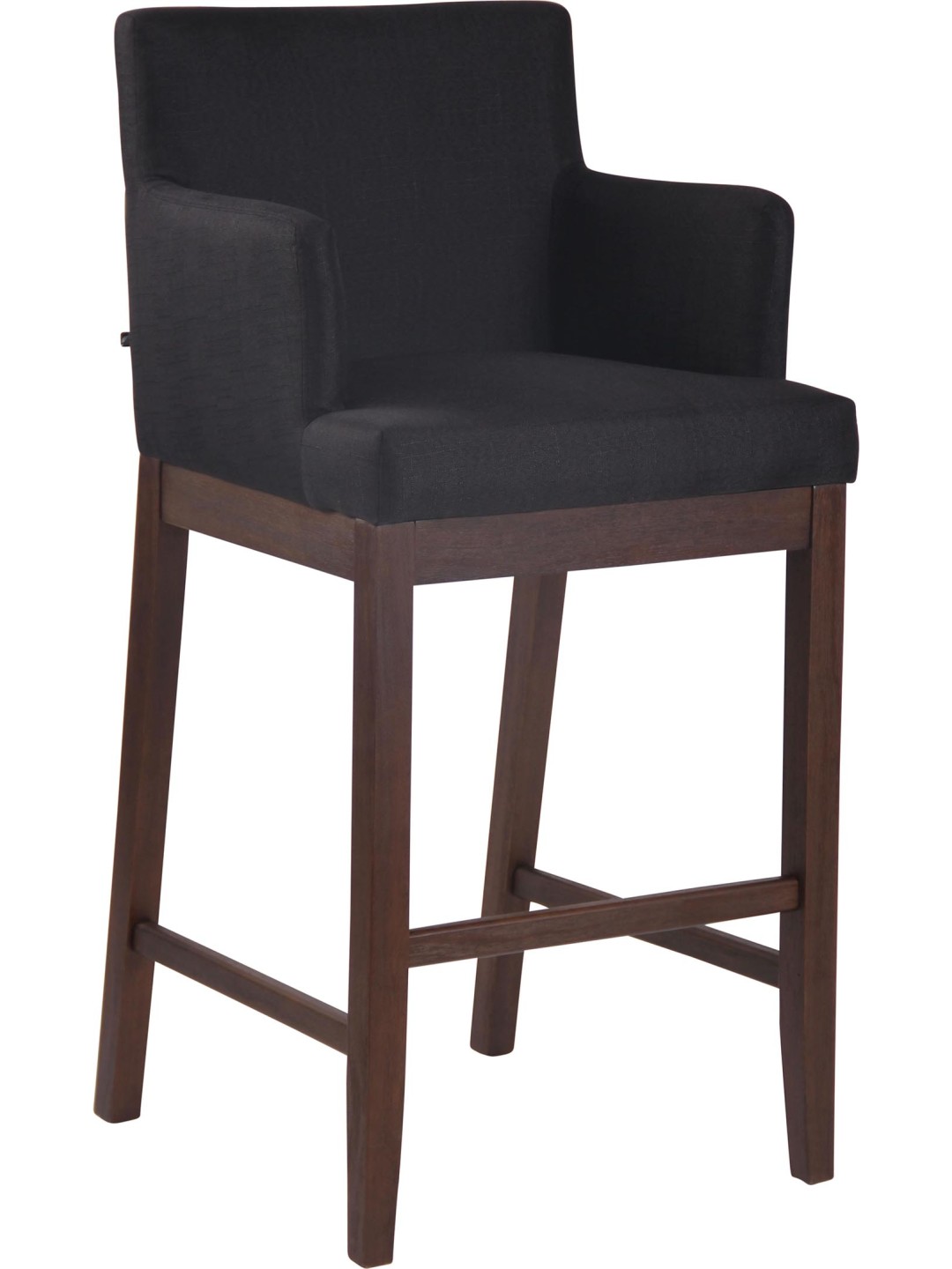 Scaun de bar tesatura Laredo antic, negru