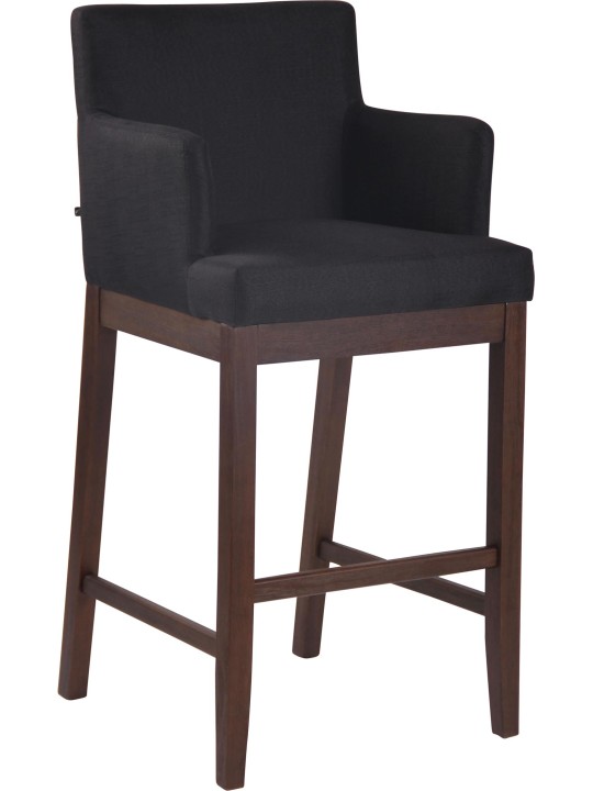 Scaun de bar tesatura Laredo antic, negru