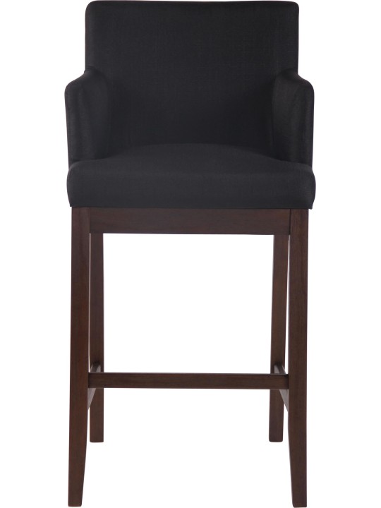 Scaun de bar tesatura Laredo antic, negru