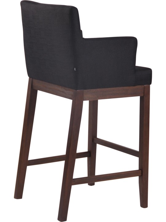 Scaun de bar tesatura Laredo antic, negru