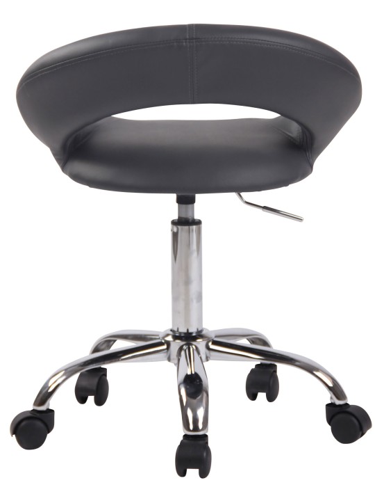 Scaun de lucru Olinda piele artificiala, gri