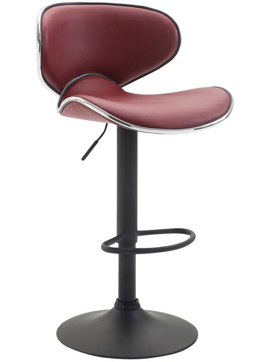 Set 2 scaune de bar Las Vegas V2 imitatie piele, bordo Set 2 scaune de bar Las Vegas V2 imitatie piele, bordo