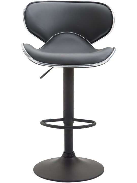 Set 2 scaune de bar Las Vegas V2 imitatie piele, gri Set 2 scaune de bar Las Vegas V2 imitatie piele, gri