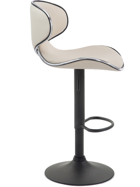 Set 2 scaune de bar Las Vegas V2 imitatie piele, crem Set 2 scaune de bar Las Vegas V2 imitatie piele, crem