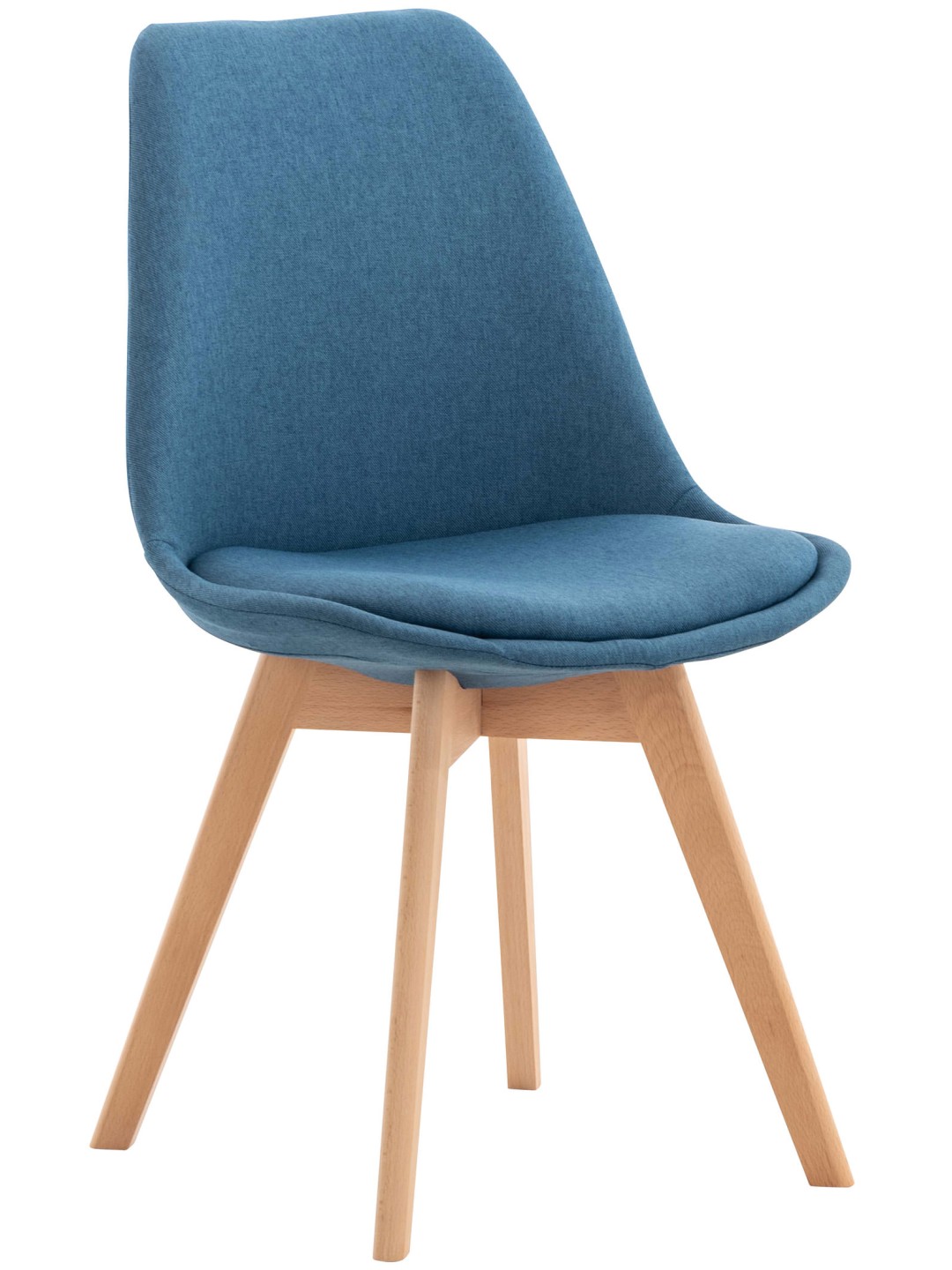 Scaun Linares stofa, albastru
