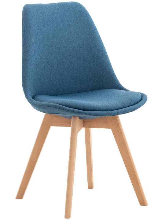 Scaun Linares stofa, albastru