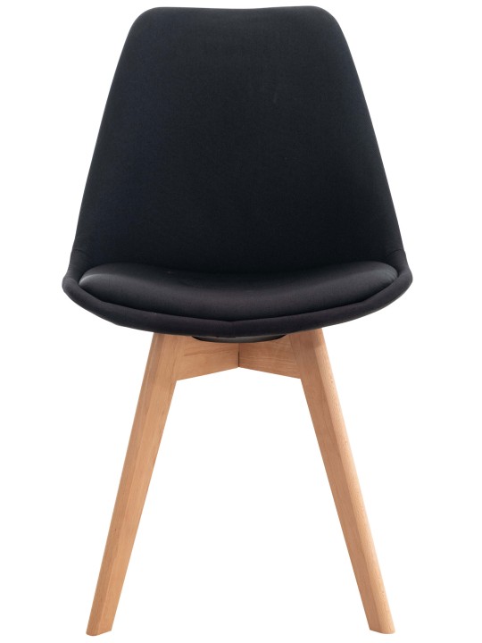 Scaun Linares stofa, negru