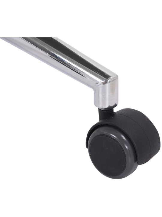 Scaun birou Varel imitatie piele, natural/negru