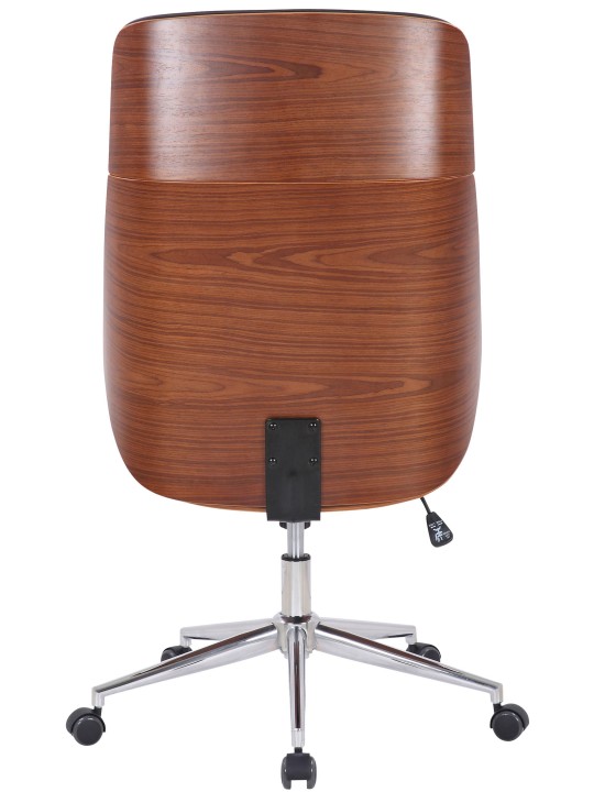 Scaun birou Varel imitatie piele, nuc/maro