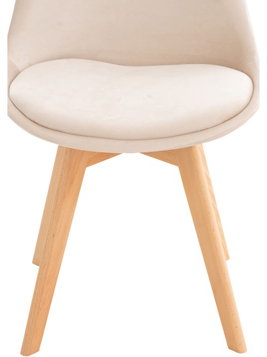 Scaun Linares Velvet, bej