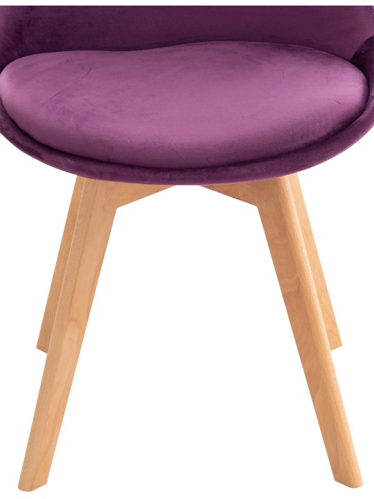 Scaun Linares Velvet, lila