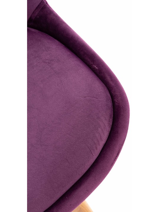 Scaun Linares Velvet, lila