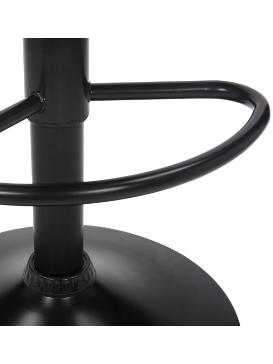 Scaun de bar Feni catifea, albastru Scaun de bar Feni catifea, albastru