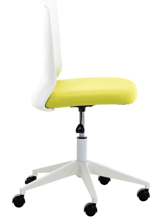 Scaun birou Apolda stofa, verde