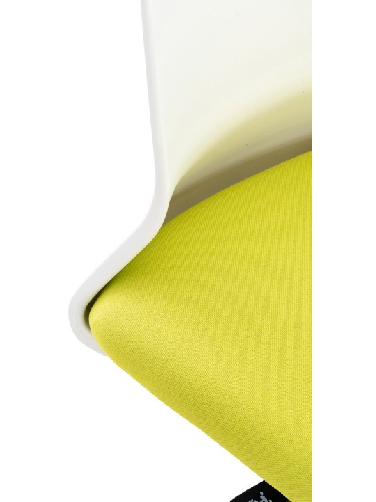 Scaun birou Apolda stofa, verde