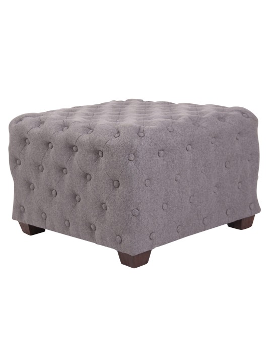 Taburet țesătură Nimes, gri Taburet țesătură Nimes, gri