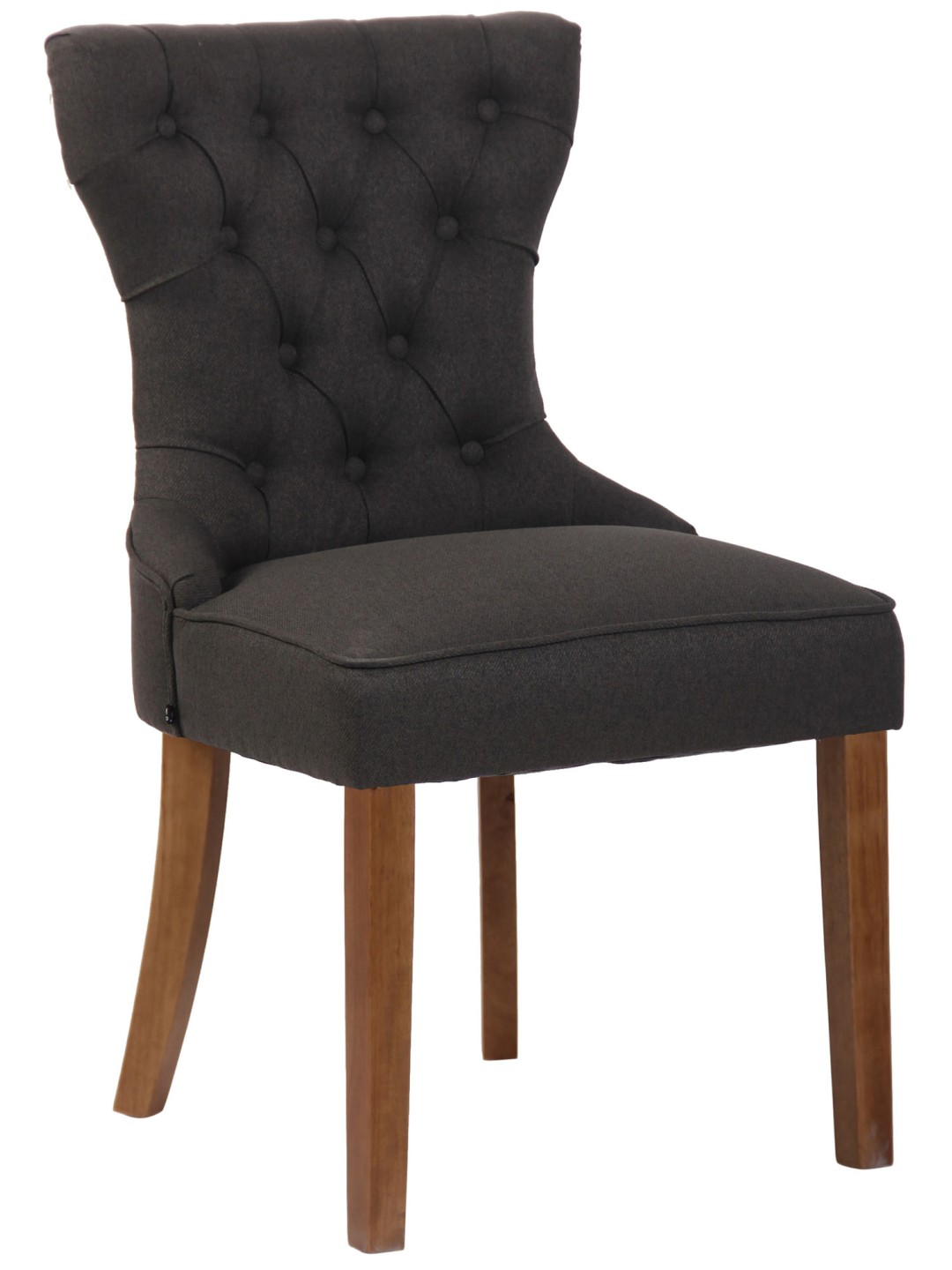 Scaun Franca stofa antic-luminoasa, gri închis