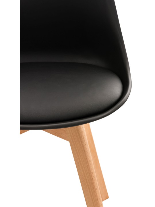 Set 4 scaune Linares, negru Set 4 scaune Linares, negru