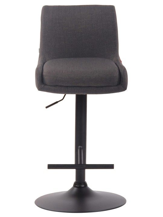 Scaun de bar tesatura club, gri închis Scaun de bar tesatura club, gri închis